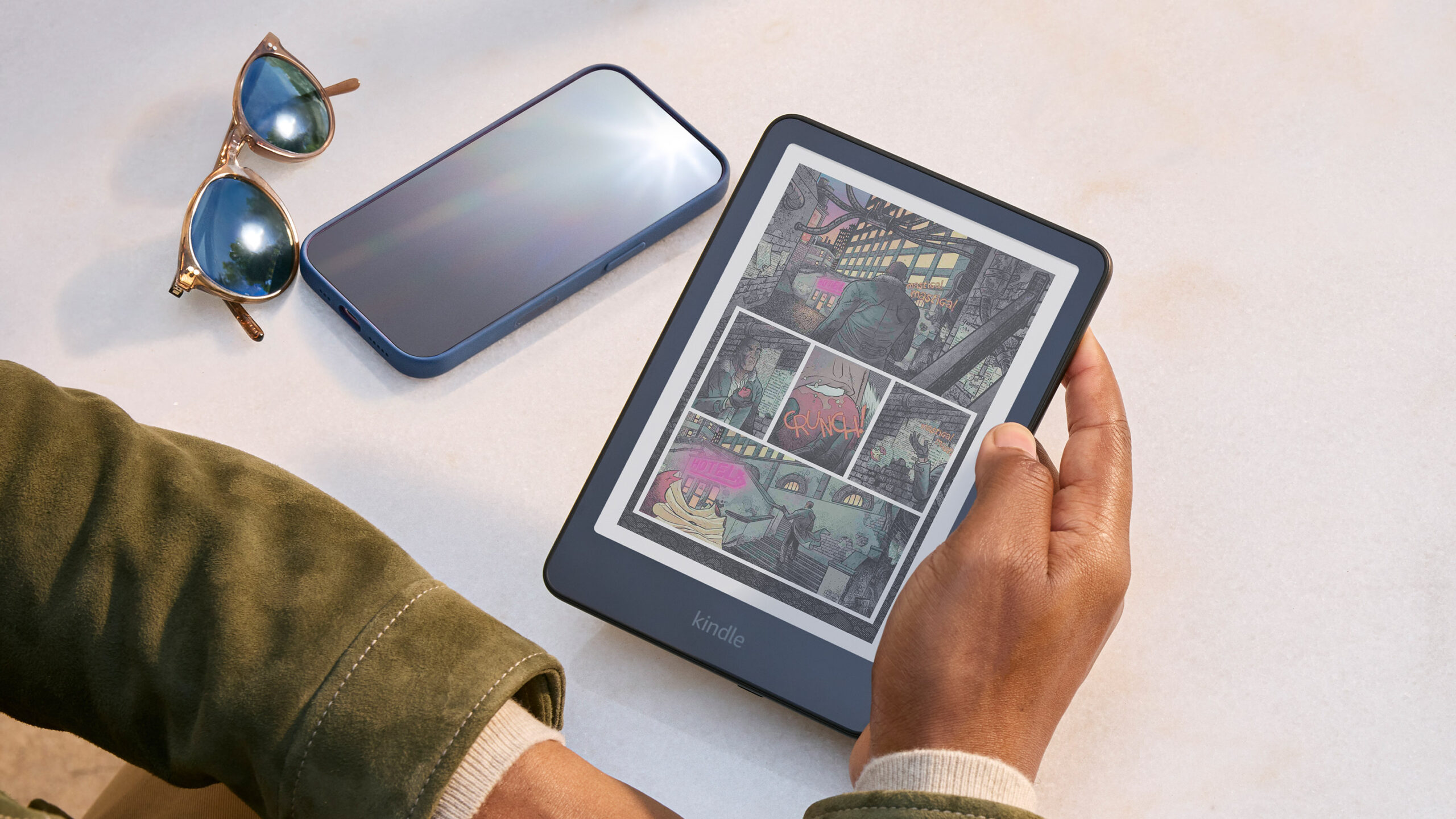Kindle Colorsoft chega à Amazon Brasil com tela colorida